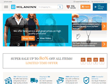 Tablet Screenshot of milaninn.net